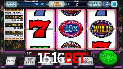 Slots no Site 1516bet